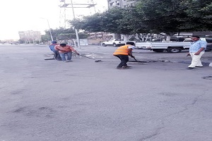 نظافة وتجريد شارع فخري عبد النور