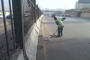 حملة نظافة بالحي