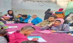 مسابقة فنية للرسم والتلوين لذوي الهمم بمركز شباب أحمد عصمت