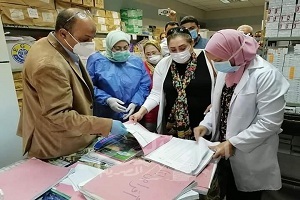 نائب المحافظ تتفقد مستشفى مبرة مصر القديمة