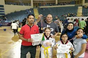 الجزيرة يعلن حصول فريق التايكوندو على أربع ميداليات ببطولة الجمهورية 