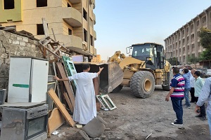تكثيف الحملات اليومية لمواجهة المظاهر السلبية بحي المعصره