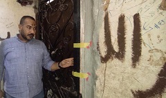 غلق وتشميع الوحدات المخالفة بنطاق الحي