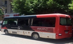 جولة تفقدية لسيارة المركز التكنولوجي المتنقلة بشارع هدى شعراوي