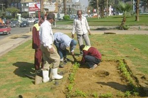 شفط المياه من منطقة الأوتوستراد