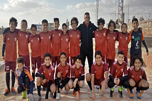 شباب الجزيرة 2010 يفوز على المحامين بهدف نظيف