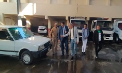 نائب الشمالية يتفقد جراج الحملة الميكانيكية 
