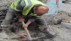 متابعة الاعمال اليومية بنطاق الحي 