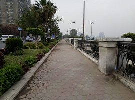 حملة نظافة بكورنيش النيل