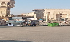 رفع كفاءة منظومة النظافة ببعض شوارع الحي