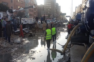 اصلاح طفح صرف صحي بمصطفى النحاس