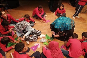 أنشطة ثقافية وفنية متنوعة لأطفال مستشفى أبو الريش