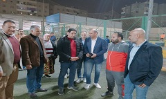 تفقد مدير مديرية الشباب والرياضة لأنشطة مركز شباب نور المقطم 