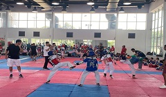 تايكوندو الجزيرة تحت 12 سنة يشارك في لقاءات ودية استعدادًا لبطولة الجمهورية 