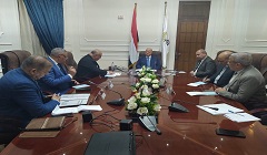 محافظ القاهرة يلتقي مساعد وزير التخطيط للتنمية الاقتصادية للتحول الرقمي 