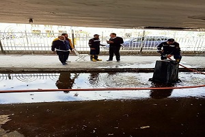 السيطرة على حريق بميدان رمسيس