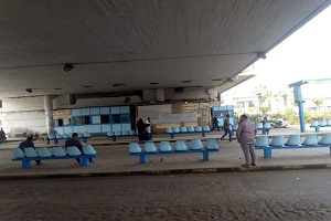 بعض أعمال التطوير بموقف عبد المنعم رياض