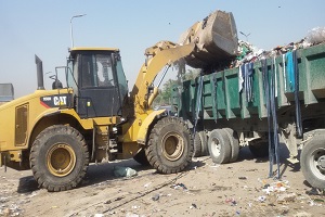 نظافة شارع الأوتوستراد