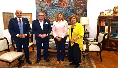 وزيرة الثقافة تستقبل ممثلي ملتقى "أولادنا" لفنون ذوي القدرات الخاصة 