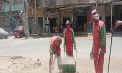 حملات نظافة مكبرة بنطاق الحى