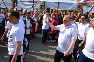 محافظة القاهرة تنظم ماراثون تحت شعار " شارك"