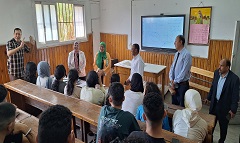 وكيلة مديرية التعليم تتابع المراجعات النهائية بمدارس الزاوية الحمراء والشرابية