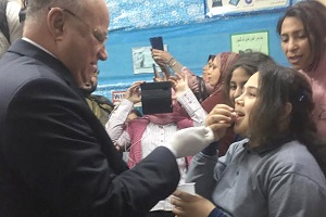 وزيرة الصحة ومحافظ القاهرة يطلقان حملة للقضاء على الطفيليات المعوية 
