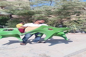 حملة لرفع الإشغالات لعودة الانضباط للشارع القاهري