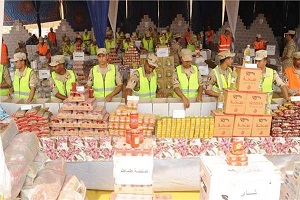 القوات المسلحة: توزيع نصف مليون حصة غذائية بنصف الثمن