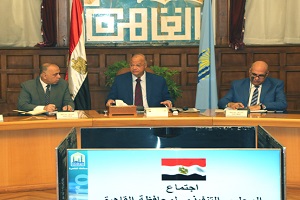اللواء خالد عبد العال يوجه التحية للمحافظ السابق