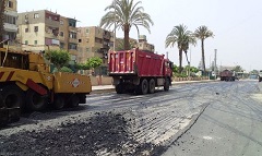  رصف و تطوير شوارع الحي 