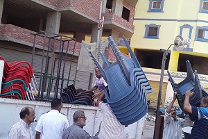 نفوق بعض الكلاب المسعورة بالحي