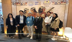 جناح وزارة الثقافة يشهد زيارات مكثفة من ضيوف قمة المناخ