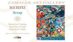 افتتاح معرض  "قصاقيص"  للتشكيلية مي رفقي في جاليري الزمالك 