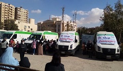 قافلة طبية تقدم الخدمة العلاجية لـ ٥ ألاف مواطن خلال يومين