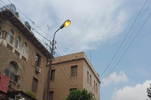 تطوير ورفع كفاءة الانارة بحي مصر الجديدة