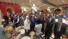 وزيرا التنمية المحلية والتضامن الاجتماعي يفتتحان معرض "أيادي مصر"