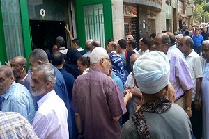 معاشات ابريل في بنك ناصر ومكاتب البريد 