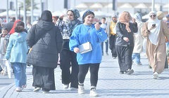 أكثر من 254 ألف زائر لمعرض القاهرة الدُولي للكتاب في اليوم الرابع من نسخته الـ55 