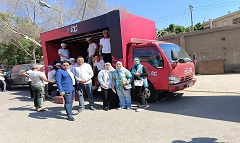 الكشف على ١٥٩١ مواطن مجانا خلال القافلة الطبية المجانية بمركز طبي الخبيري 