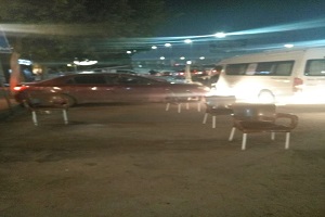 رفع إشغالات تعوق المارة والسيارات